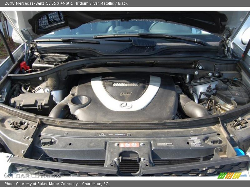 Iridium Silver Metallic / Black 2008 Mercedes-Benz GL 550 4Matic