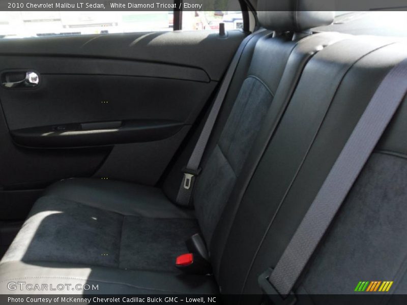 White Diamond Tricoat / Ebony 2010 Chevrolet Malibu LT Sedan
