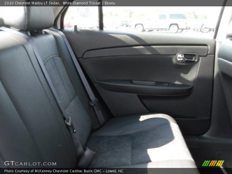 White Diamond Tricoat / Ebony 2010 Chevrolet Malibu LT Sedan