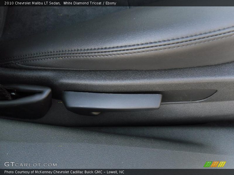 White Diamond Tricoat / Ebony 2010 Chevrolet Malibu LT Sedan