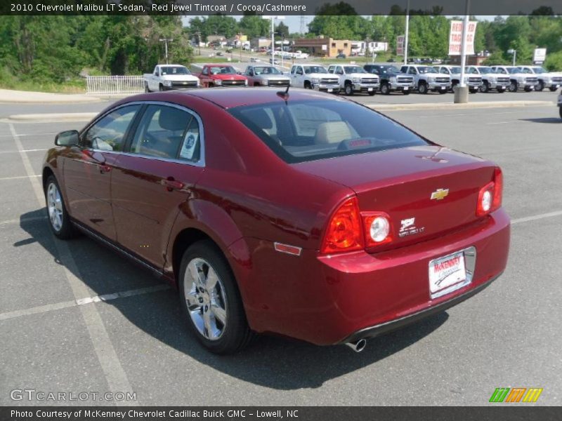 Red Jewel Tintcoat / Cocoa/Cashmere 2010 Chevrolet Malibu LT Sedan