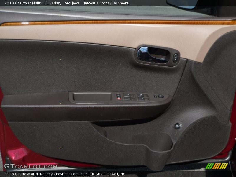 Red Jewel Tintcoat / Cocoa/Cashmere 2010 Chevrolet Malibu LT Sedan