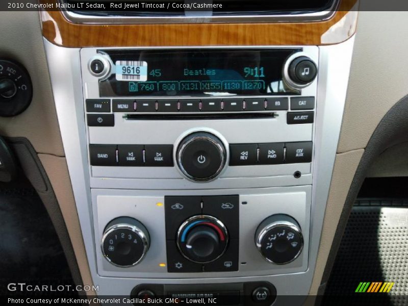 Red Jewel Tintcoat / Cocoa/Cashmere 2010 Chevrolet Malibu LT Sedan