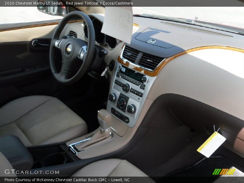 Red Jewel Tintcoat / Cocoa/Cashmere 2010 Chevrolet Malibu LT Sedan