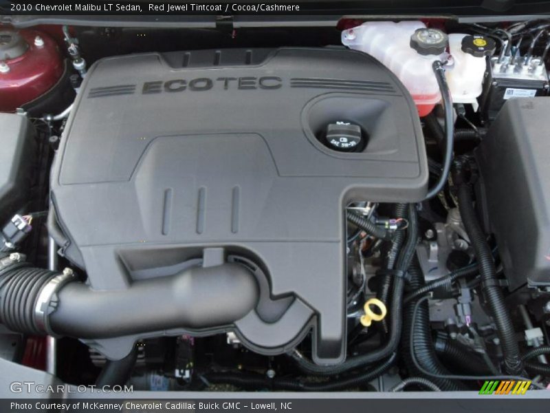Red Jewel Tintcoat / Cocoa/Cashmere 2010 Chevrolet Malibu LT Sedan