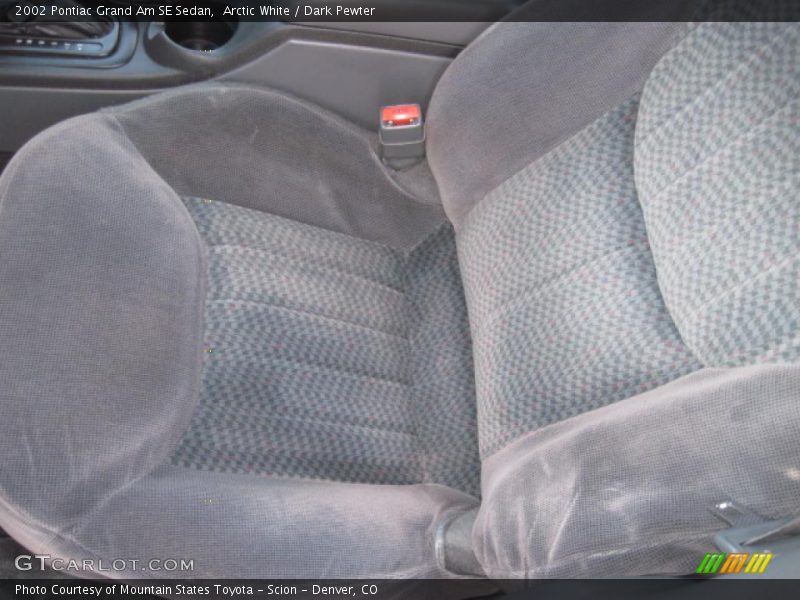 Arctic White / Dark Pewter 2002 Pontiac Grand Am SE Sedan
