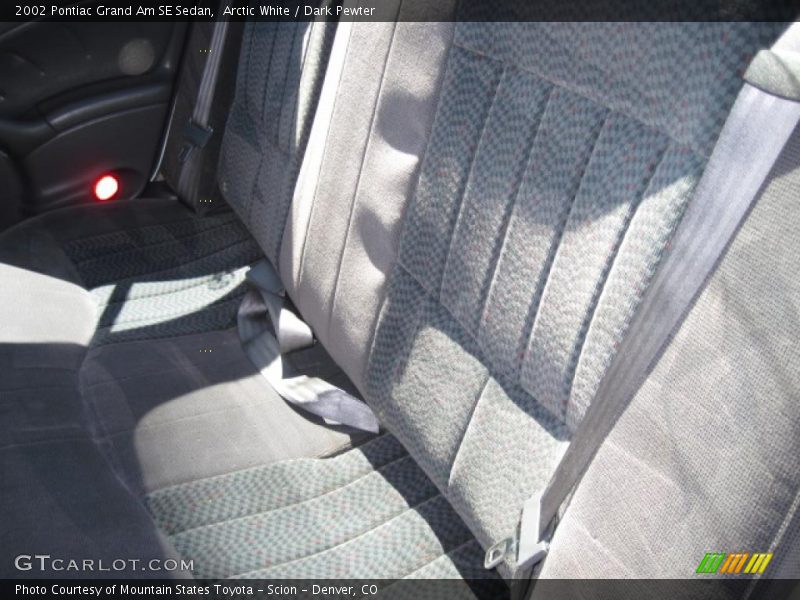 Arctic White / Dark Pewter 2002 Pontiac Grand Am SE Sedan