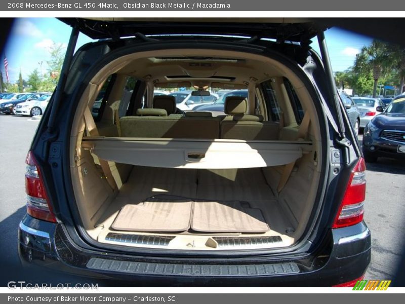 Obsidian Black Metallic / Macadamia 2008 Mercedes-Benz GL 450 4Matic