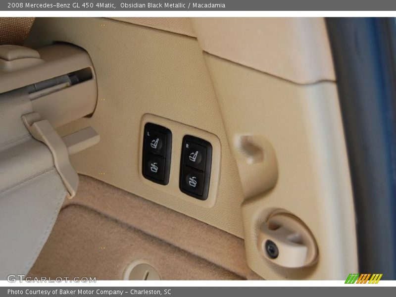 Obsidian Black Metallic / Macadamia 2008 Mercedes-Benz GL 450 4Matic