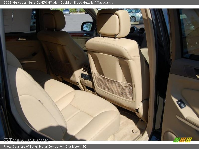 Obsidian Black Metallic / Macadamia 2008 Mercedes-Benz GL 450 4Matic