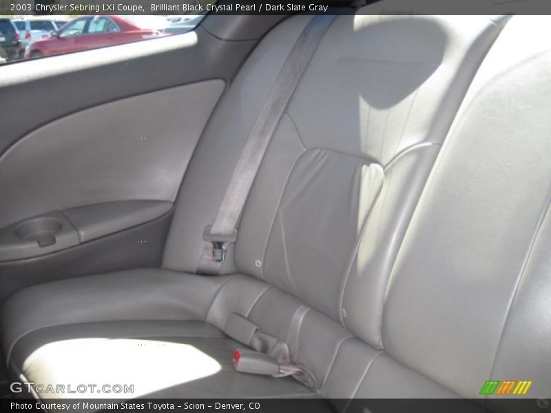 Brilliant Black Crystal Pearl / Dark Slate Gray 2003 Chrysler Sebring LXi Coupe