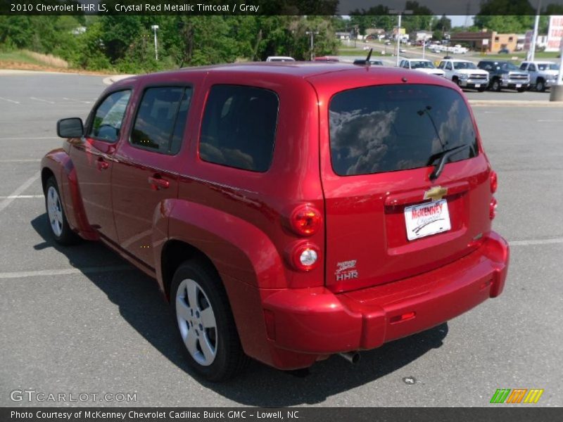 Crystal Red Metallic Tintcoat / Gray 2010 Chevrolet HHR LS