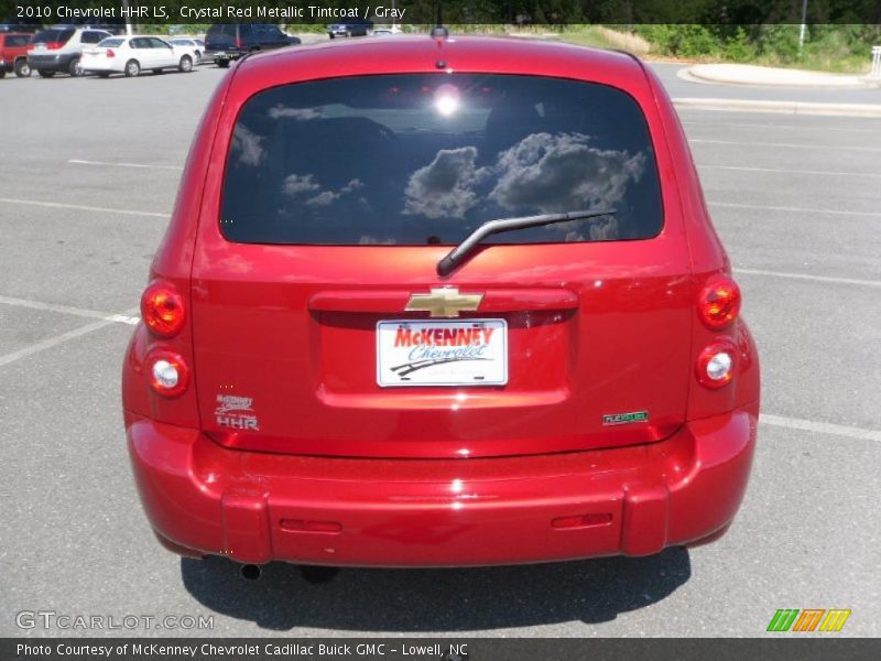 Crystal Red Metallic Tintcoat / Gray 2010 Chevrolet HHR LS