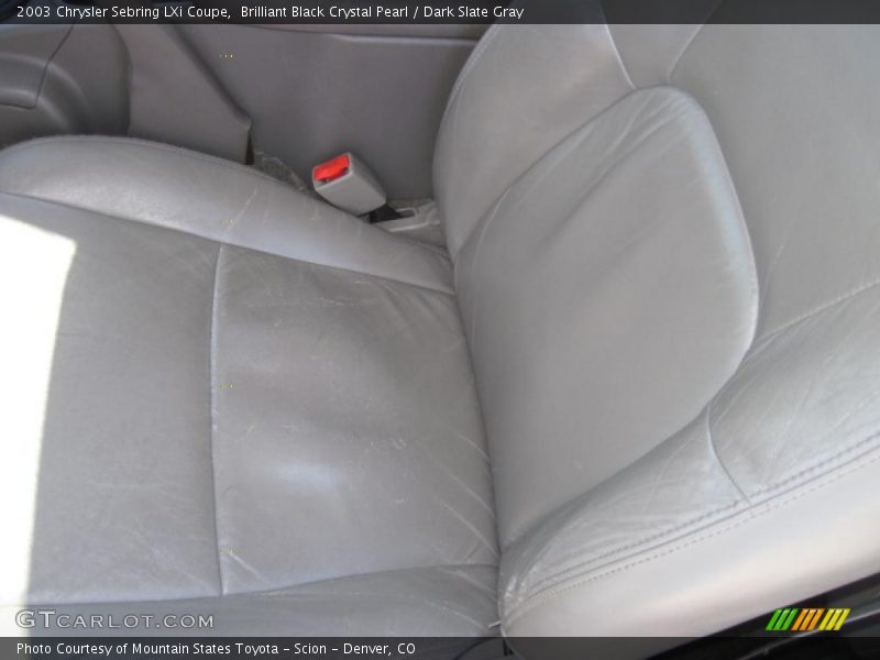 Brilliant Black Crystal Pearl / Dark Slate Gray 2003 Chrysler Sebring LXi Coupe