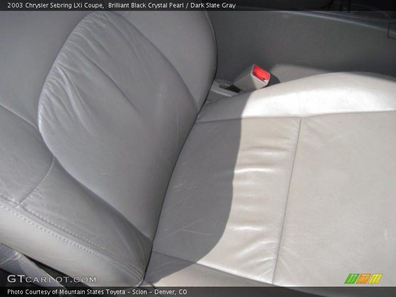 Brilliant Black Crystal Pearl / Dark Slate Gray 2003 Chrysler Sebring LXi Coupe