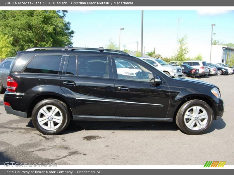 Obsidian Black Metallic / Macadamia 2008 Mercedes-Benz GL 450 4Matic