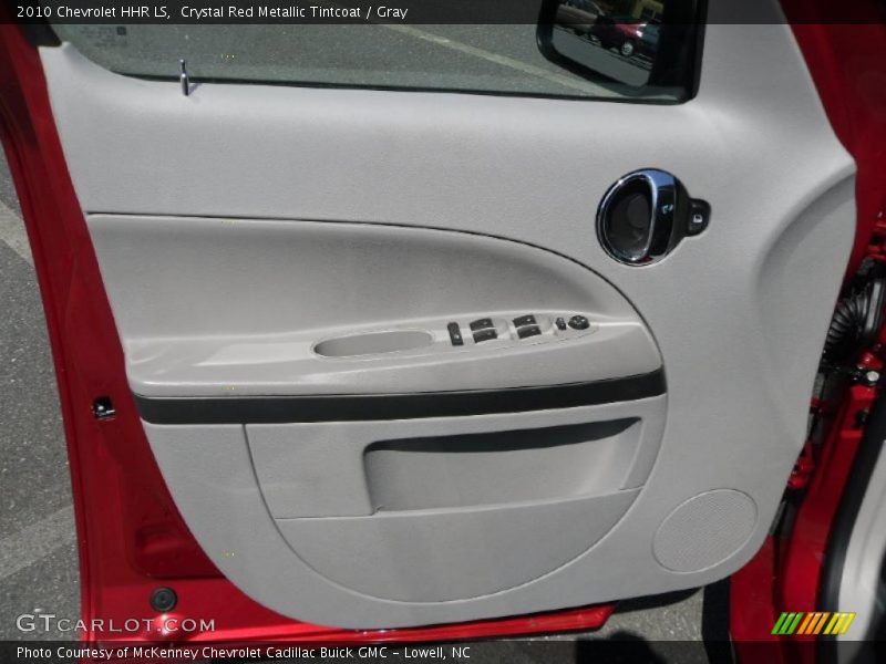 Crystal Red Metallic Tintcoat / Gray 2010 Chevrolet HHR LS