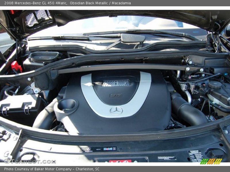 Obsidian Black Metallic / Macadamia 2008 Mercedes-Benz GL 450 4Matic