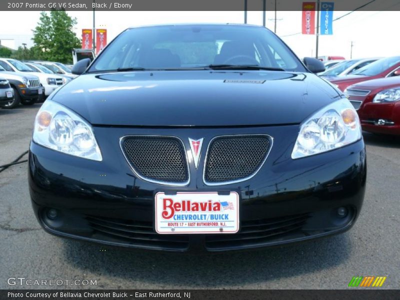 Black / Ebony 2007 Pontiac G6 V6 Sedan