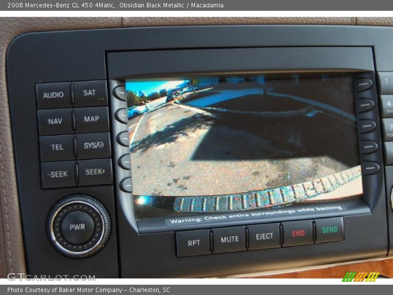 Obsidian Black Metallic / Macadamia 2008 Mercedes-Benz GL 450 4Matic