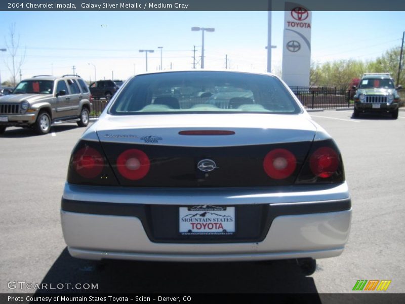 Galaxy Silver Metallic / Medium Gray 2004 Chevrolet Impala
