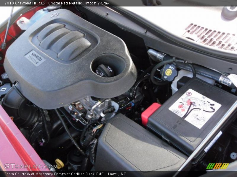 Crystal Red Metallic Tintcoat / Gray 2010 Chevrolet HHR LS