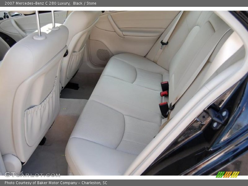 Black / Stone 2007 Mercedes-Benz C 280 Luxury