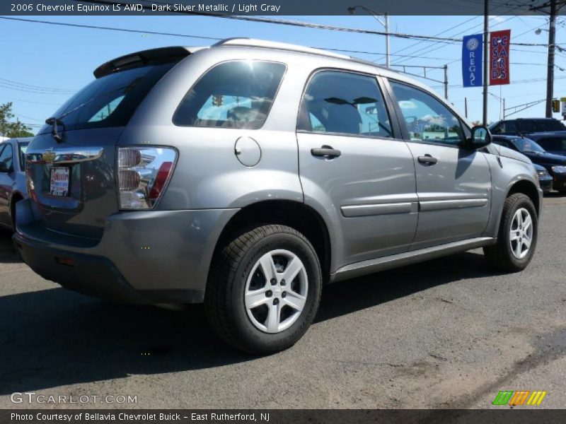 Dark Silver Metallic / Light Gray 2006 Chevrolet Equinox LS AWD