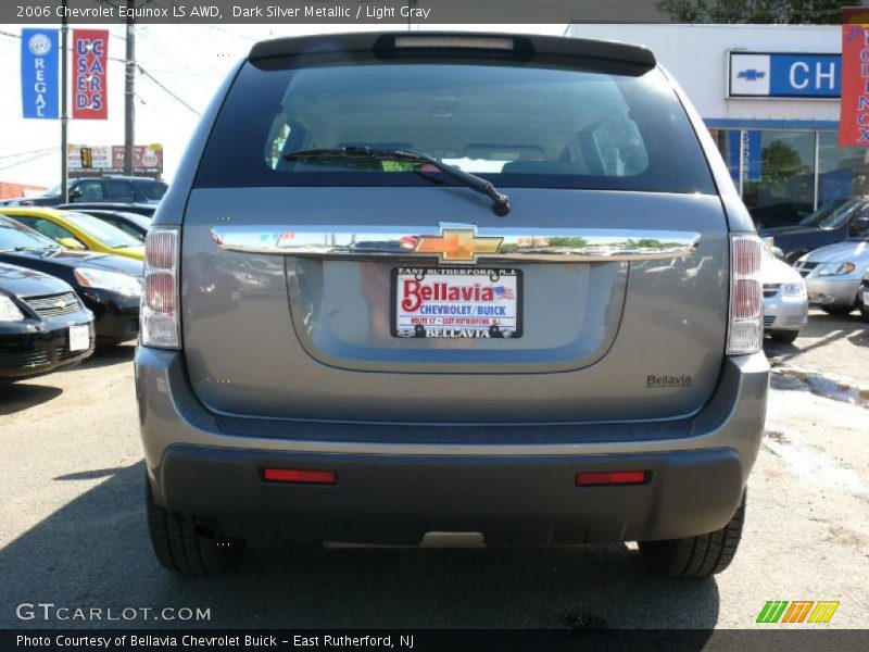 Dark Silver Metallic / Light Gray 2006 Chevrolet Equinox LS AWD