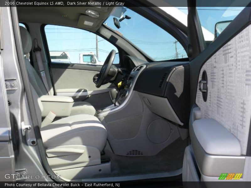 Dark Silver Metallic / Light Gray 2006 Chevrolet Equinox LS AWD
