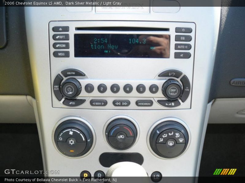 Dark Silver Metallic / Light Gray 2006 Chevrolet Equinox LS AWD