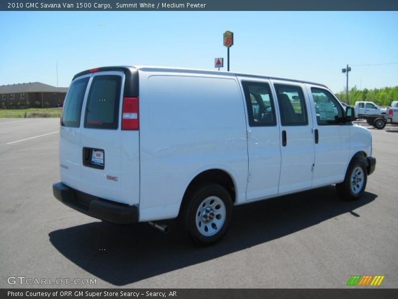 Summit White / Medium Pewter 2010 GMC Savana Van 1500 Cargo