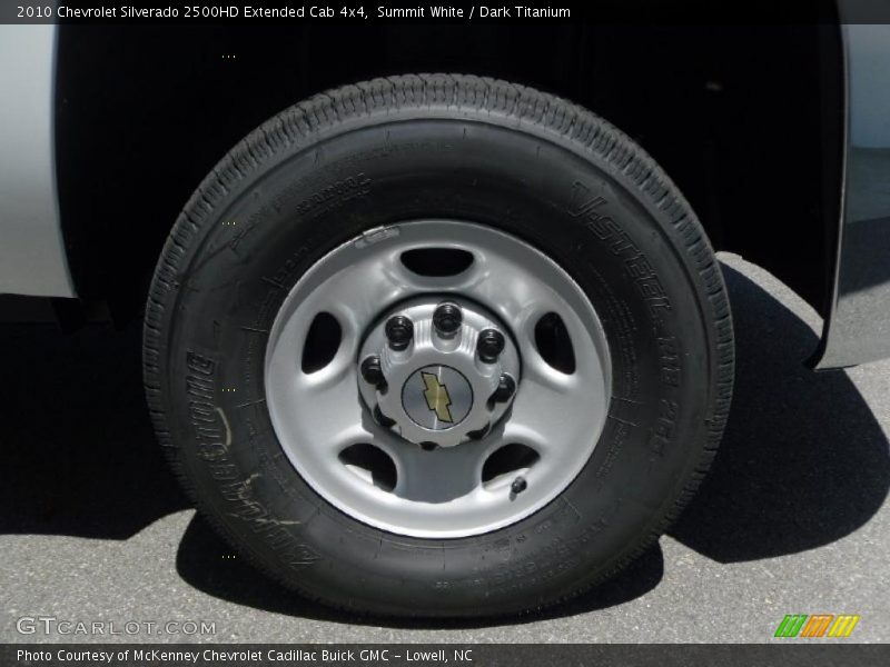 Summit White / Dark Titanium 2010 Chevrolet Silverado 2500HD Extended Cab 4x4