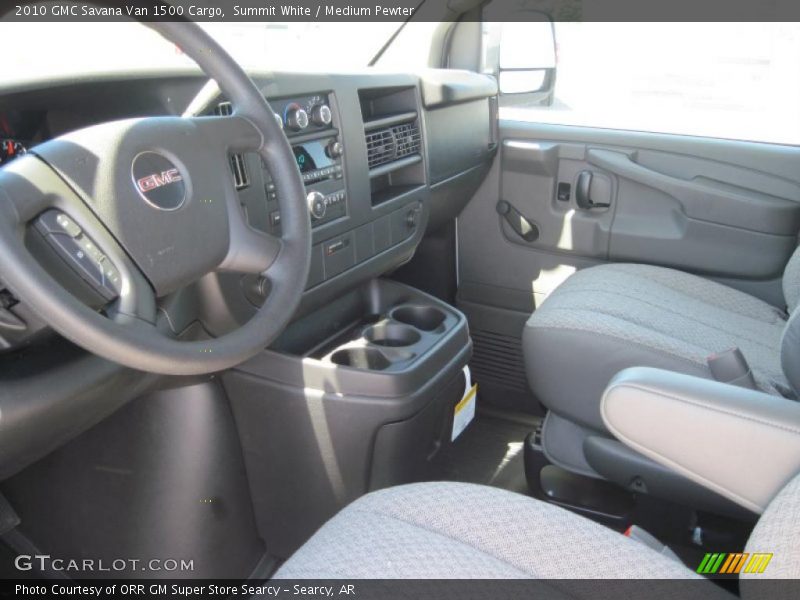 Summit White / Medium Pewter 2010 GMC Savana Van 1500 Cargo