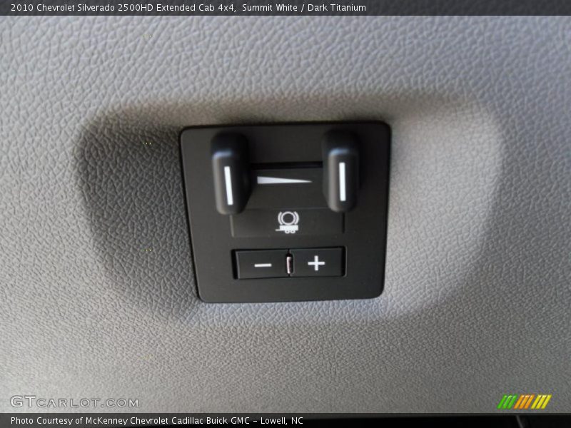 Summit White / Dark Titanium 2010 Chevrolet Silverado 2500HD Extended Cab 4x4