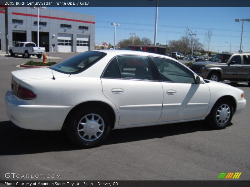 White Opal / Gray 2005 Buick Century Sedan