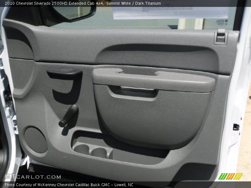 Summit White / Dark Titanium 2010 Chevrolet Silverado 2500HD Extended Cab 4x4