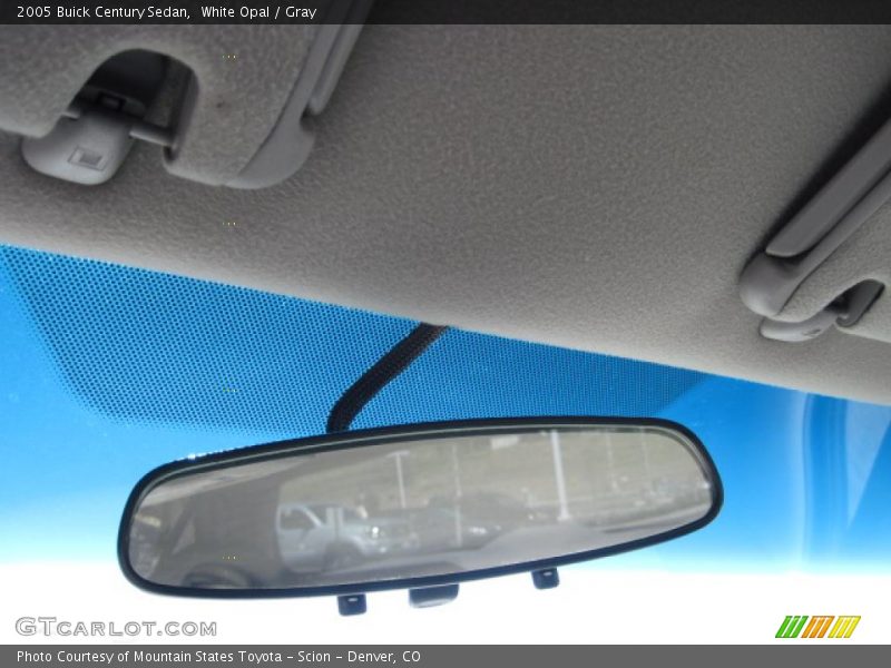 White Opal / Gray 2005 Buick Century Sedan