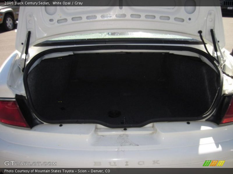 White Opal / Gray 2005 Buick Century Sedan