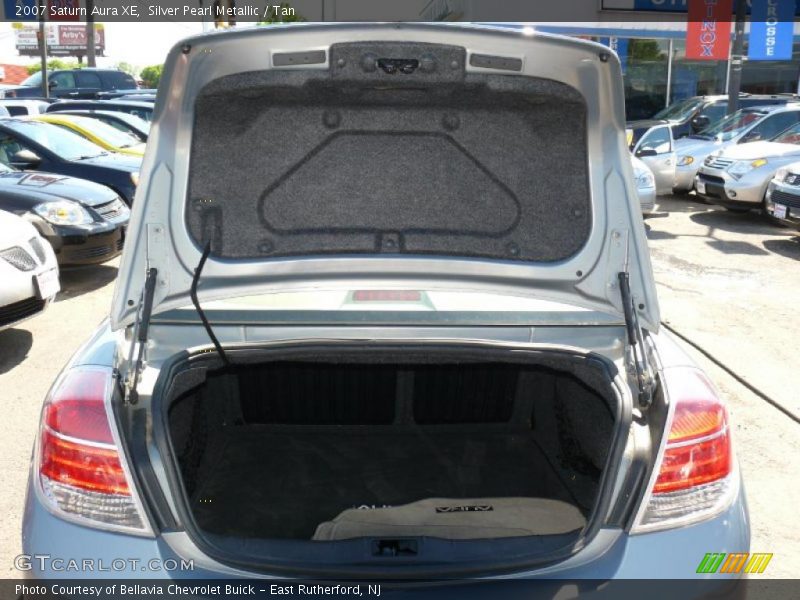 Silver Pearl Metallic / Tan 2007 Saturn Aura XE