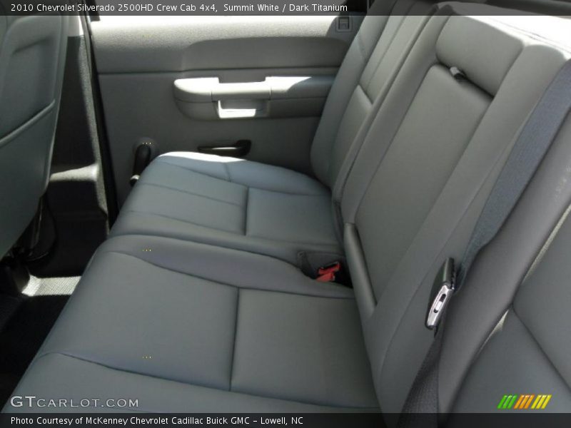Summit White / Dark Titanium 2010 Chevrolet Silverado 2500HD Crew Cab 4x4