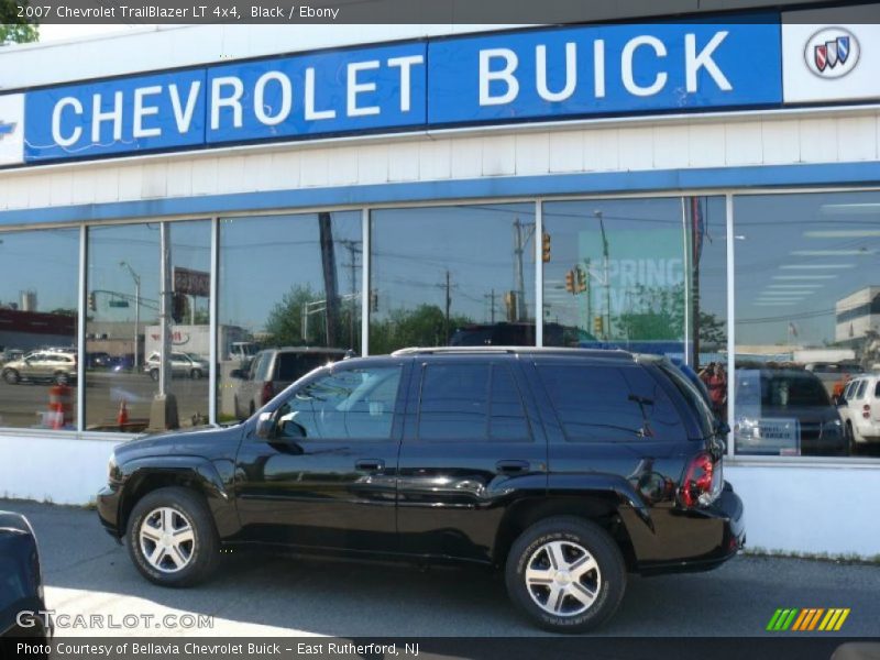 Black / Ebony 2007 Chevrolet TrailBlazer LT 4x4