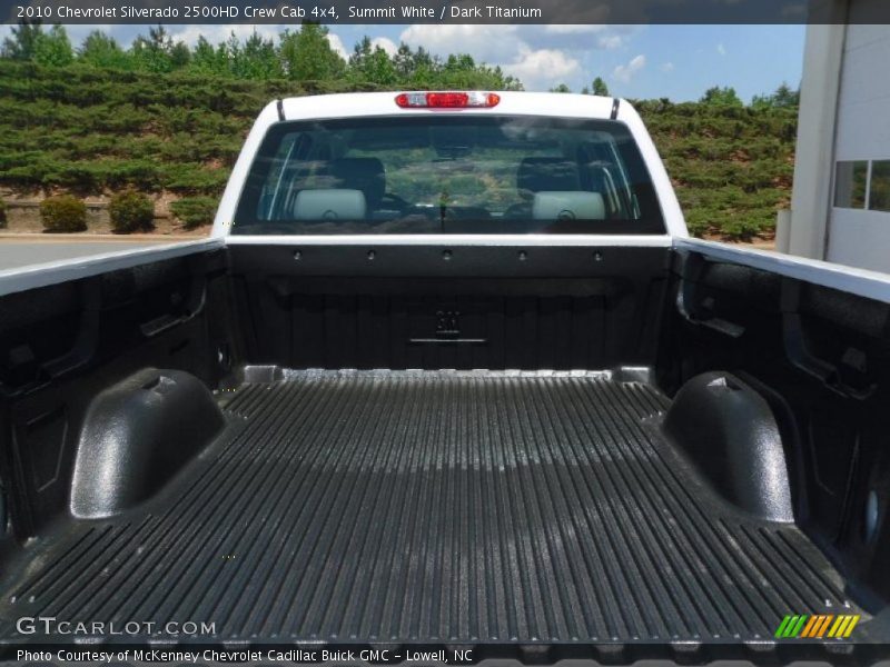 Summit White / Dark Titanium 2010 Chevrolet Silverado 2500HD Crew Cab 4x4