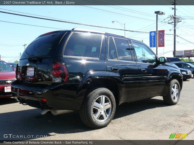 Black / Ebony 2007 Chevrolet TrailBlazer LT 4x4