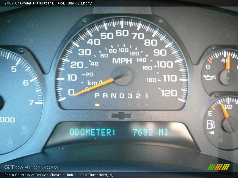 Black / Ebony 2007 Chevrolet TrailBlazer LT 4x4