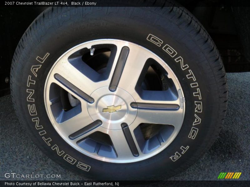 Black / Ebony 2007 Chevrolet TrailBlazer LT 4x4