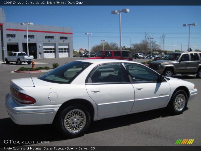 Bright White / Dark Gray 1996 Chrysler Concorde LX