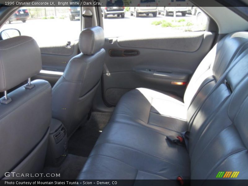Bright White / Dark Gray 1996 Chrysler Concorde LX