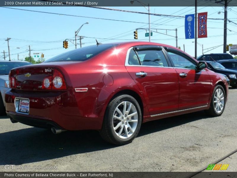 Red Jewel / Ebony 2009 Chevrolet Malibu LTZ Sedan