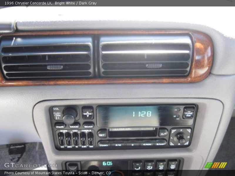 Bright White / Dark Gray 1996 Chrysler Concorde LX